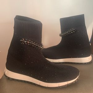 Jimmy Choo embezzlement slip on booties. Size 37.5. Great condition.